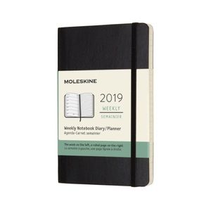 Moleskine 12-MONTH WEEKLY NOTEBOOK PLANNER - BLACK